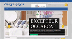 Desktop Screenshot of deryaceyiz.com.tr